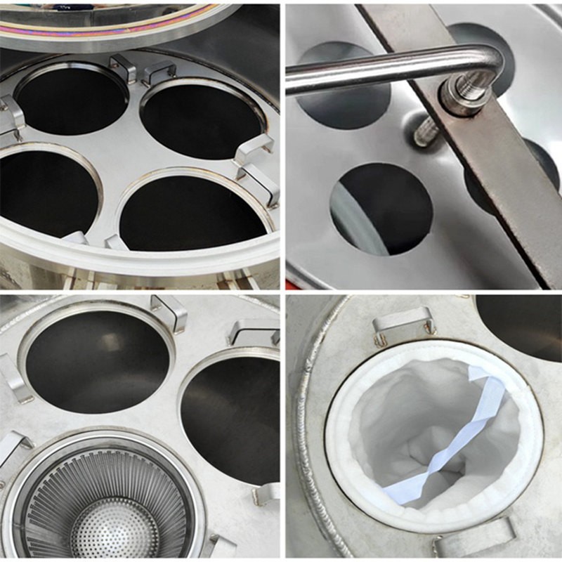 stainless steel bag filter housing