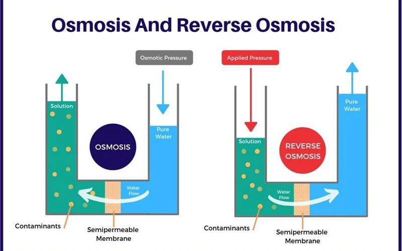 Principle of reverse osmosis Principle of reverse osmosis